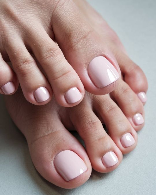 Minimalist Chic_ Simple Pedicure Ideas