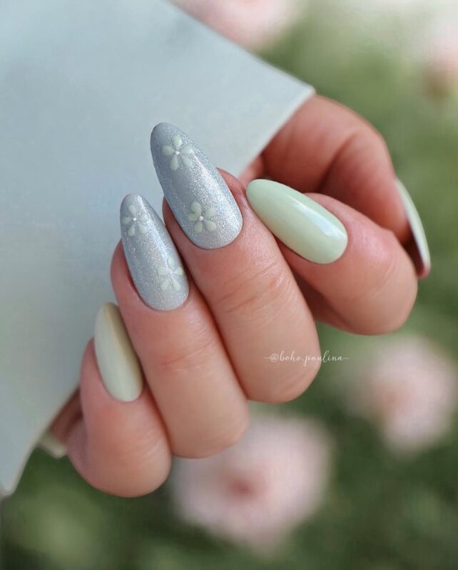 Boho.Paulina Frosty Mint Everyday Elegance — dreamy pastel nails look