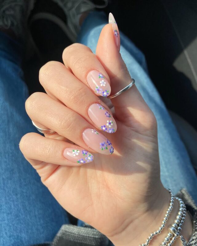 By Shelley Playful Wildflower Pastel Nails — dreamy pastel nails look