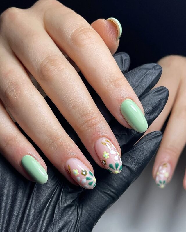 Fiellennails Mint Garden Pastel Elegance — dreamy pastel nails inspiration