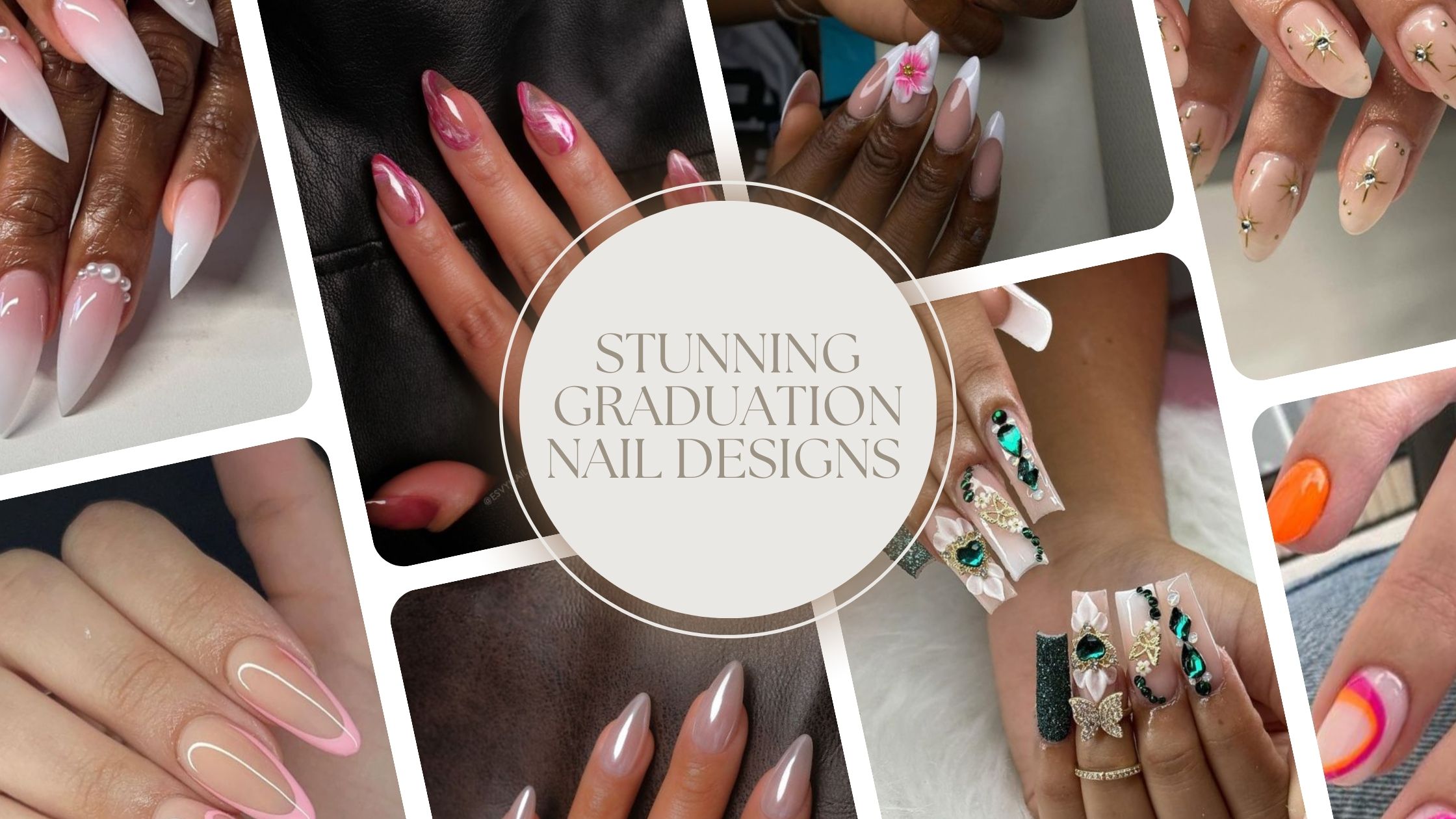30 Stunning Graduation Nail Designs to Celebrate Your Big Day in 2025