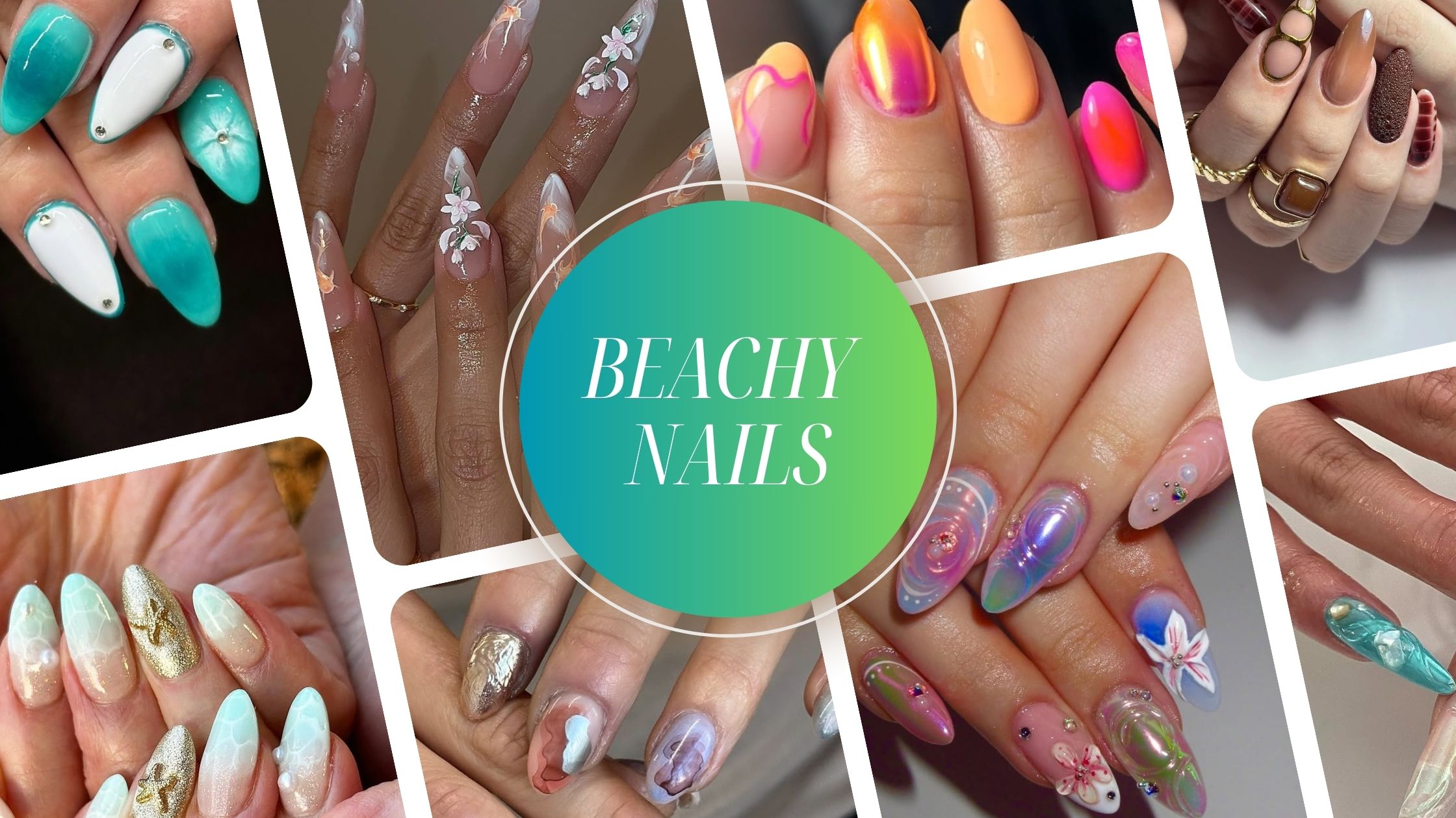 40 Beachy Nail Ideas for Every Style and Occasion