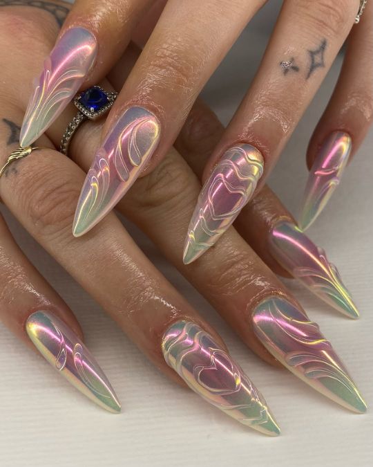 Ethereal Aurora Marble