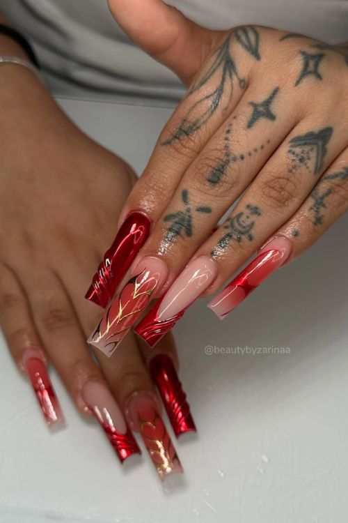 Crimson Passion Flames