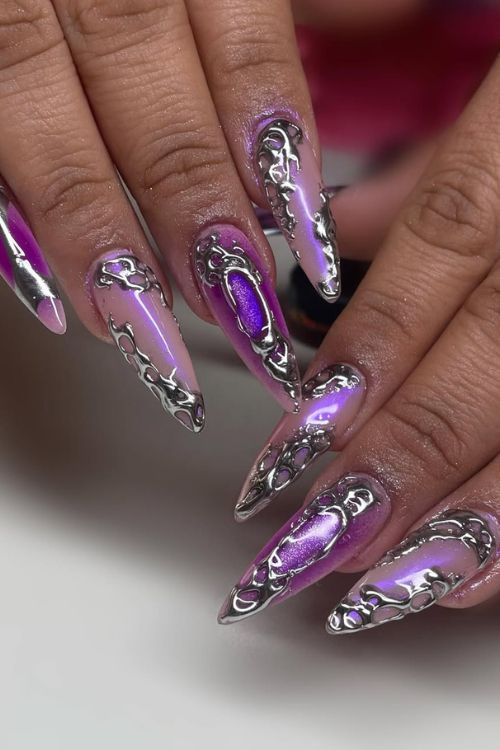Mystical Amethyst Daggers