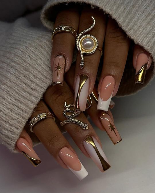 Chibimoon.Nails Golden Touch Nails — featured chrome nails