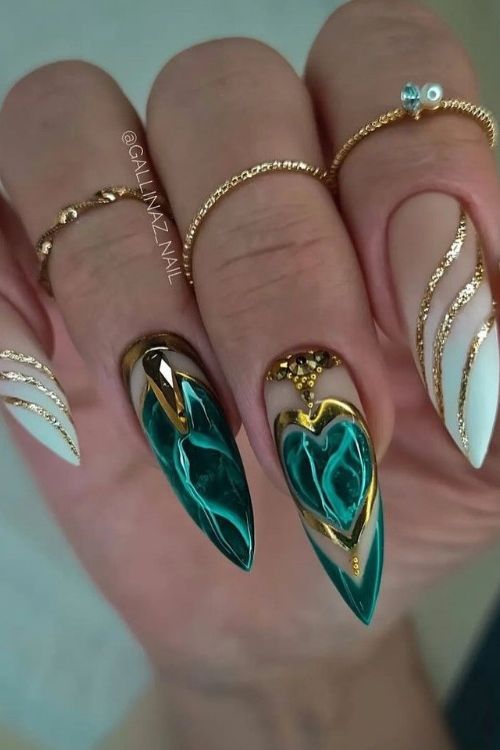 Emerald Heart Elegance