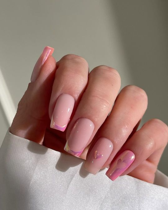 Pink Chrome Tips