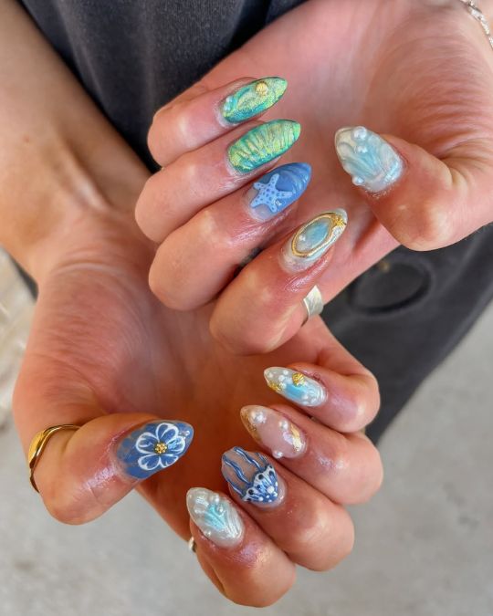 Ocean Dreams Nails