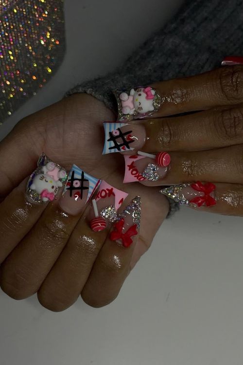 Kawaii Fantasy Nails