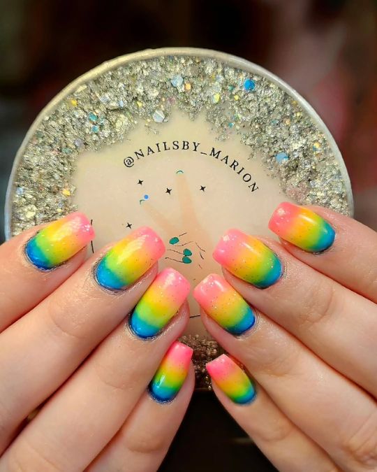 Candy Rainbow Ombré