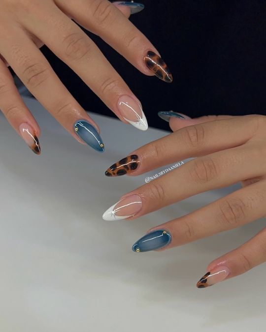 Mixed Media Nail Art