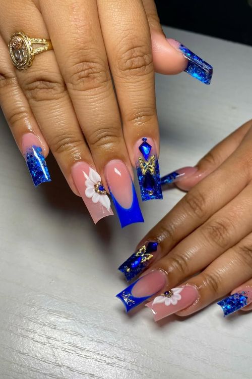 Sapphire Blossom Stunners
