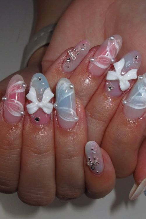 Ethereal Bow & Butterfly