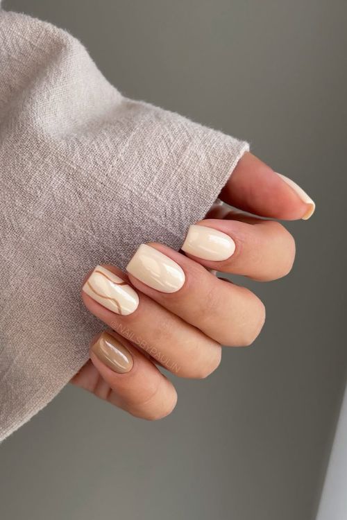 Elegant Cream Marble