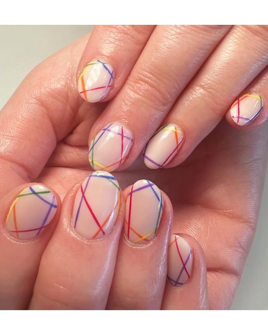 Minimalist Pride Lines