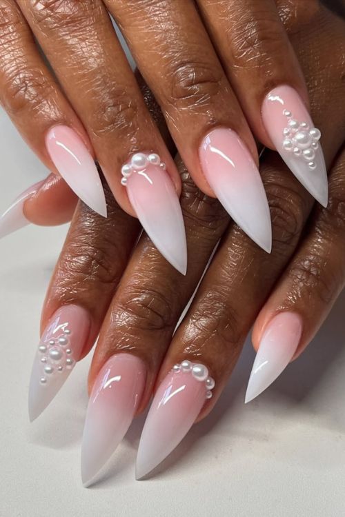 Pearly Pink Ombré