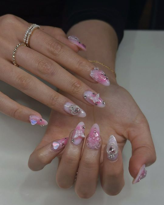 Tranquilitynailbar Sailor Moon Magic — aura nail look
