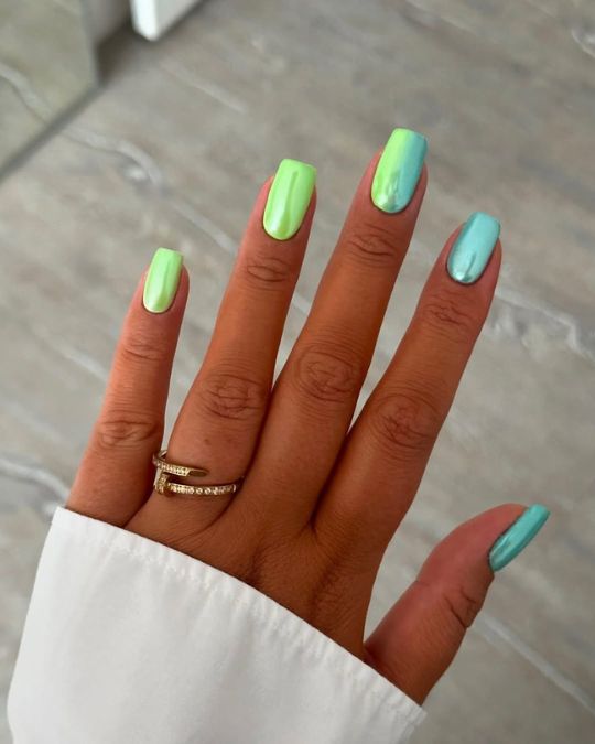 Mermaid Lagoon Nails