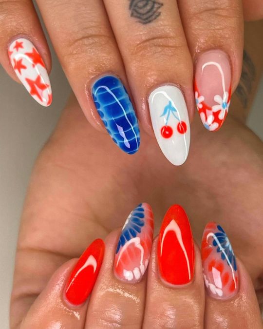 Summer Splash Stilettos