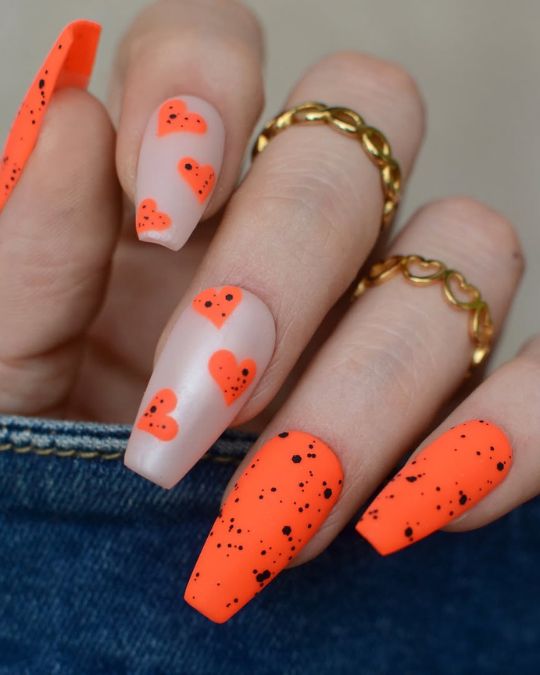 Neon Tangerine Heartbreak
