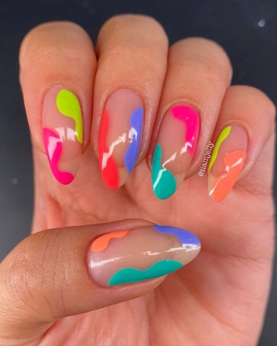 Funky Fluorescent Fingertip Flair