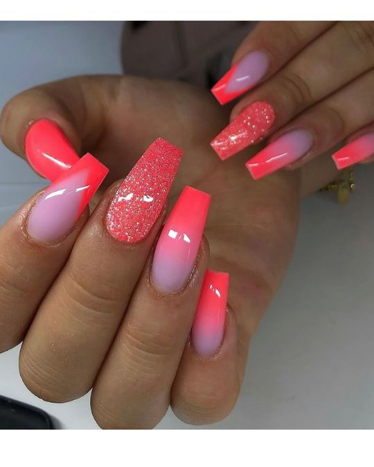 Coral Sunset Elegance