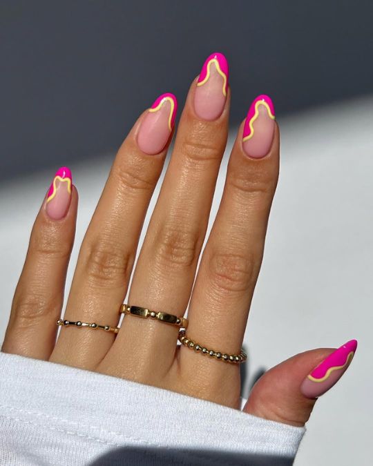 Neon Drip Elegance