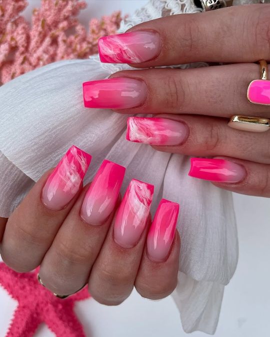 Neon Marble Magic
