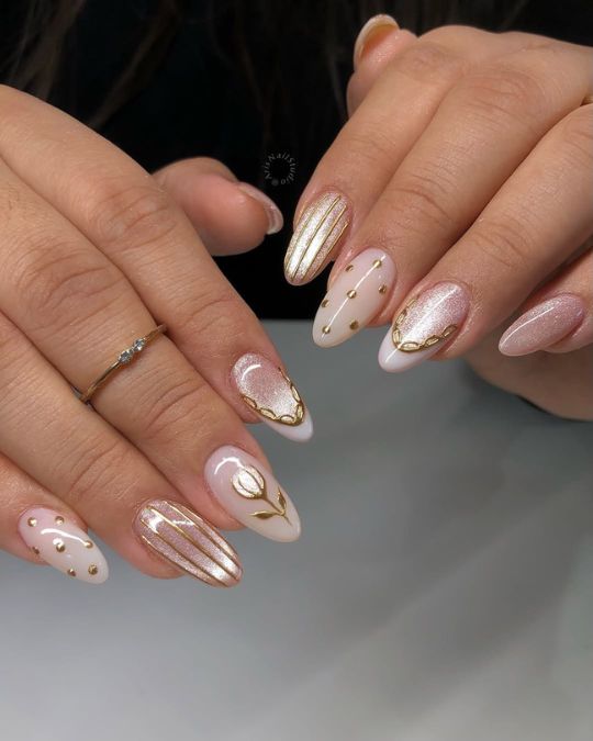 Luxe Rose Gold Ombre
