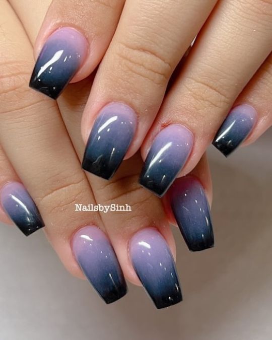 Moody Twilight Storm Nails