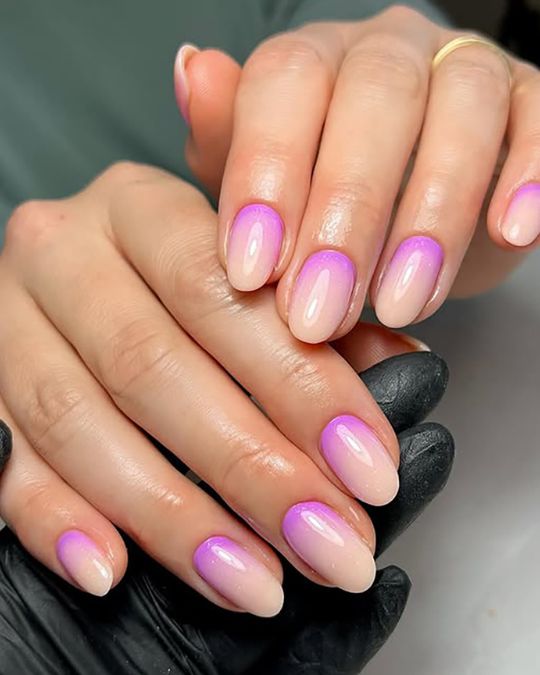 Soft Lavender Dream Nails