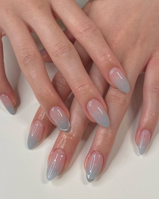Misty Morning Grey Ombre