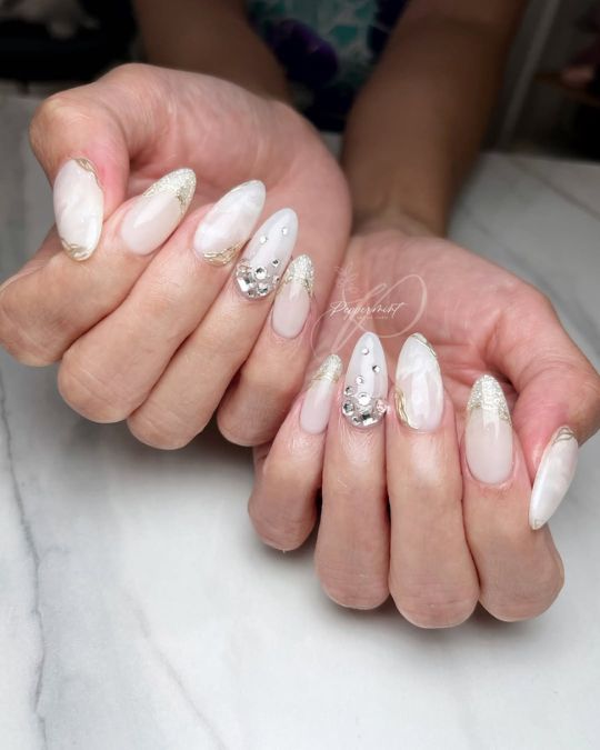 Luxurious Marble Bridal Set